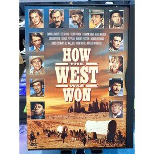 How The West Was Won DVD Rated G Movie Entertainment Henry Fonda Carroll Baker